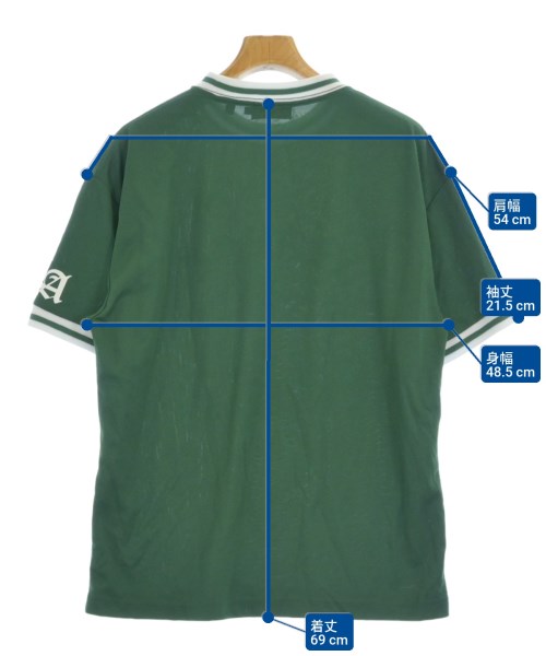 X-LARGE（エクストララージ）Tシャツ・カットソー 緑 サイズ:L メンズ/2200693831082