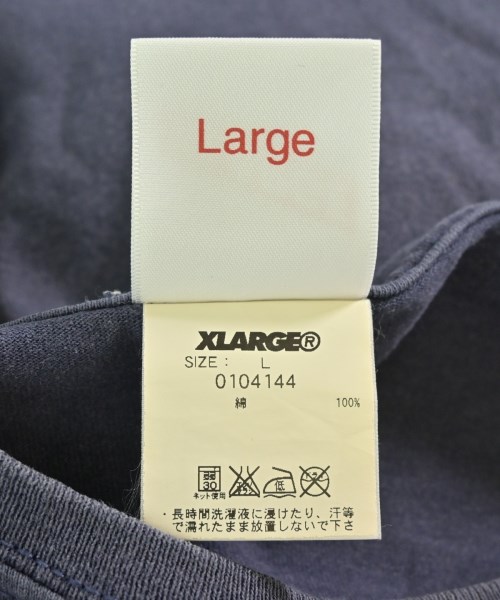 X-LARGE（エクストララージ）Tシャツ・カットソー 紺 サイズ:L メンズ/2200699838030
