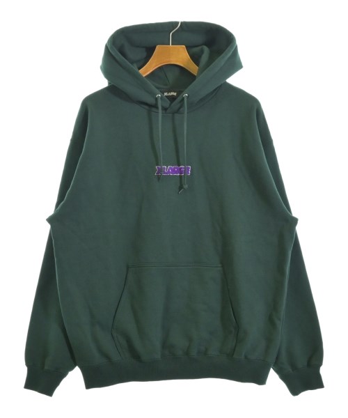 X-LARGE(エクストララージ)パーカー 緑 サイズ:L/2200698430013