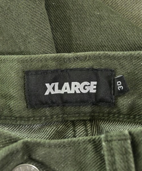 X-LARGE（エクストララージ）デニムパンツ カーキ サイズ:30(M位) メンズ/2200662300038