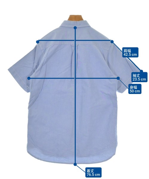 X-LARGE（エクストララージ）カジュアルシャツ 青 サイズ:L メンズ/2200648586067