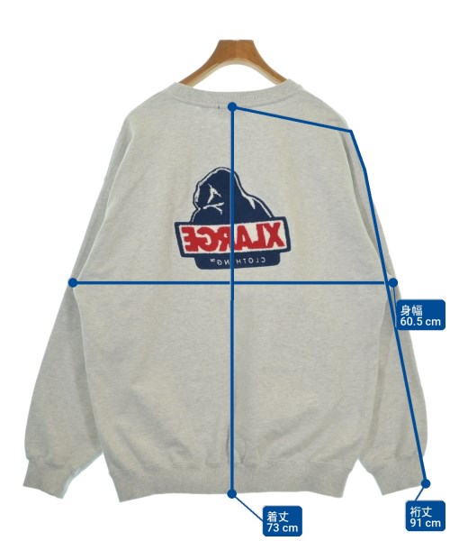 X-LARGE（エクストララージ）スウェット グレー サイズ:L メンズ/2200703797032