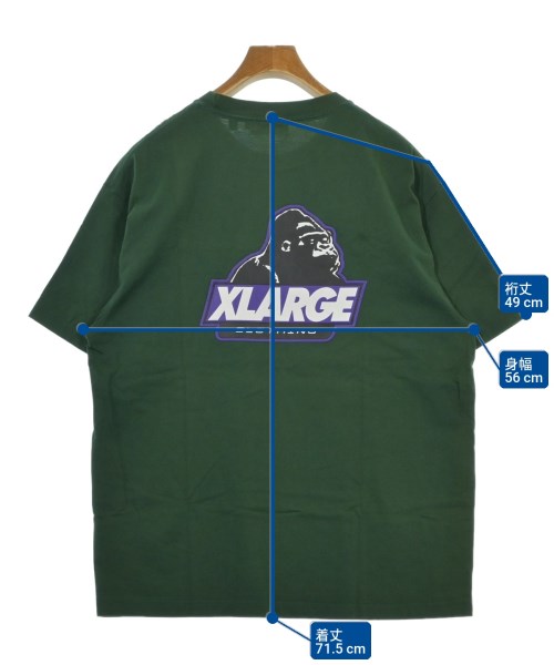 X-LARGE（エクストララージ）スウェット 緑 サイズ:L メンズ/2200703797049