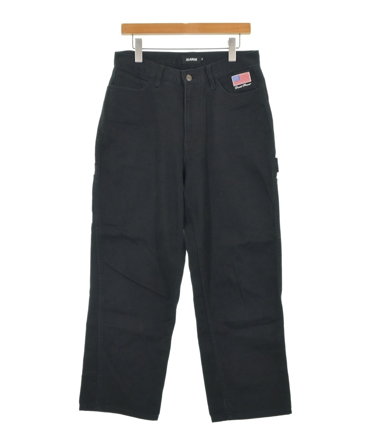 X-LARGE（エクストララージ）カーゴパンツ 黒 サイズ:32(L位) メンズ