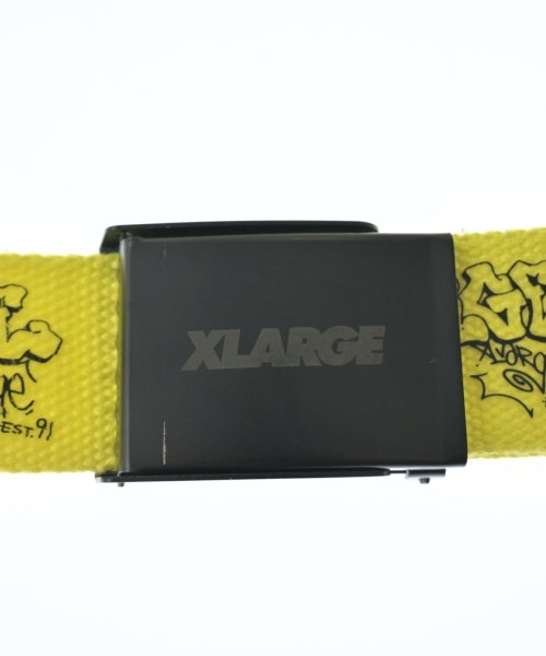 X-LARGE（エクストララージ）ベルト 黄 サイズ:- メンズ/2200703797223
