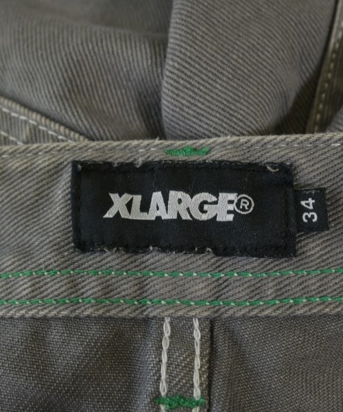 X-LARGE（エクストララージ）デニムパンツ グレー サイズ:34(XL位) メンズ/2200704991224