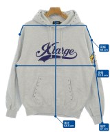X-LARGE（エクストララージ）パーカー グレー サイズ:S メンズ/2200706311051