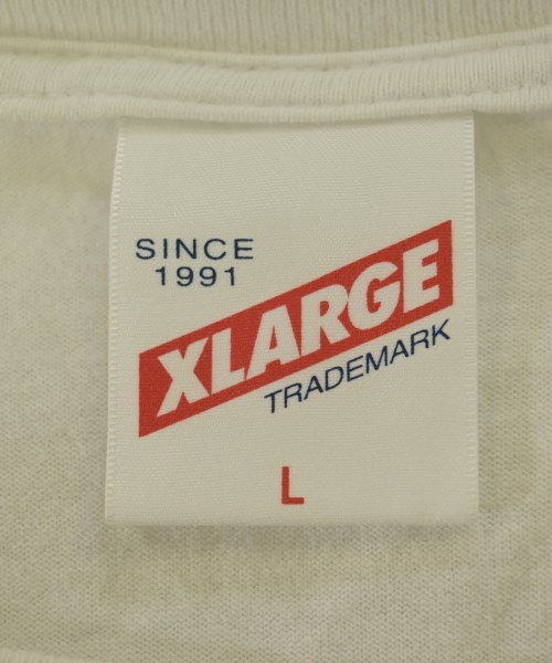 X-LARGE（エクストララージ）Tシャツ・カットソー 白 サイズ:L メンズ/2200706994049