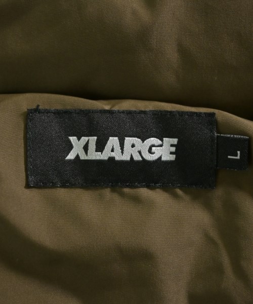 X-LARGE（エクストララージ）ダウンジャケット/ダウンベスト 茶 サイズ:L メンズ/2200708333037