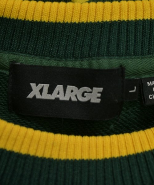 X-LARGE（エクストララージ）スウェット 緑 サイズ:L メンズ/2200661989081