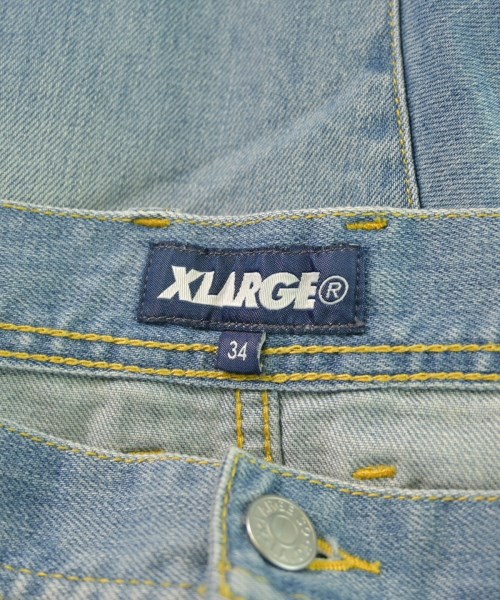 X-LARGE（エクストララージ）デニムパンツ 青 サイズ:34(XL位) メンズ/2200662772040