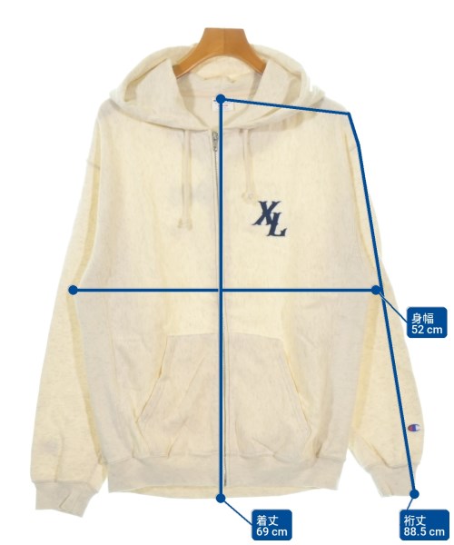 X-LARGE（エクストララージ）パーカー ベージュ サイズ:M メンズ/2200733462016