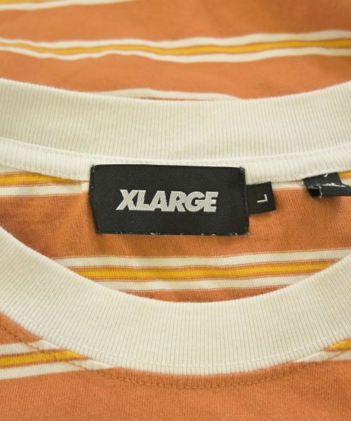 X-LARGE（エクストララージ）Tシャツ・カットソー オレンジ サイズ:L メンズ/2200683432190