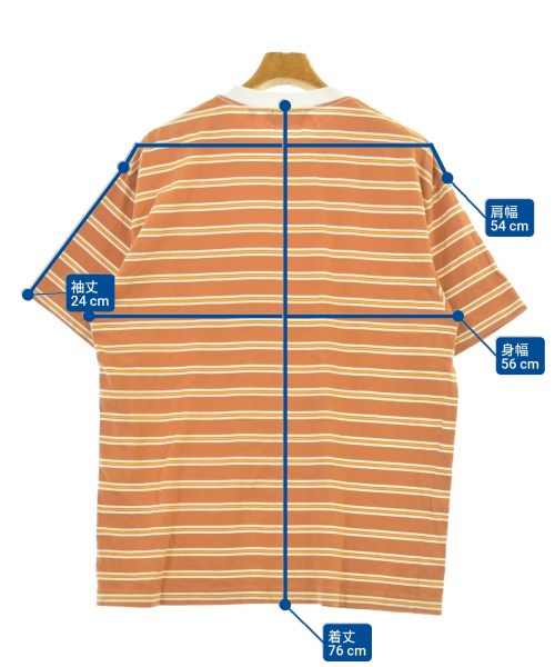 X-LARGE（エクストララージ）Tシャツ・カットソー オレンジ サイズ:L メンズ/2200683432190