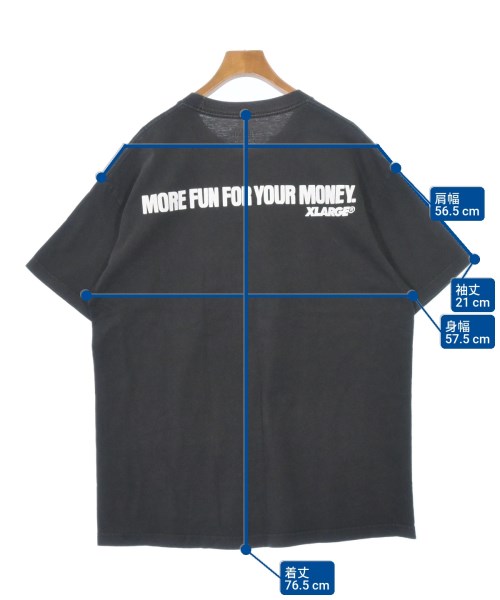 X-LARGE（エクストララージ）Tシャツ・カットソー 黒 サイズ:XL メンズ/2200685801093
