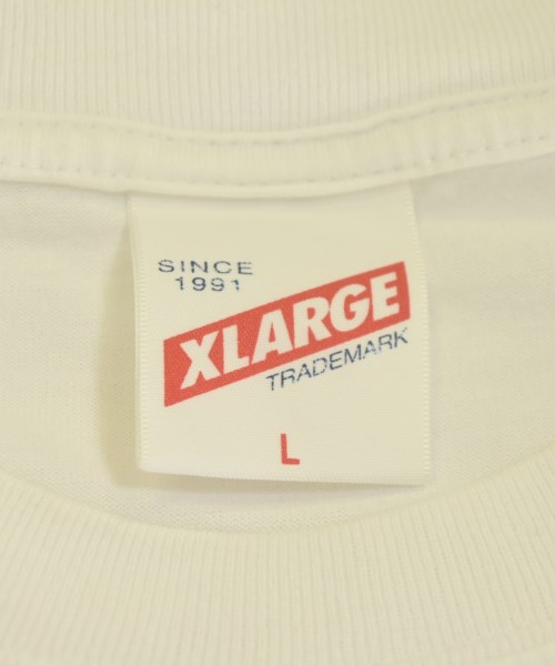 X-LARGE（エクストララージ）Tシャツ・カットソー 白 サイズ:L メンズ/2200685801109