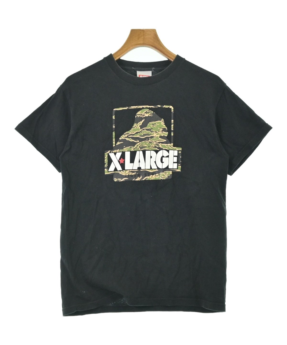 X-LARGE（エクストララージ）Tシャツ・カットソー 黒 サイズ:S メンズ