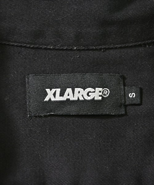 X-LARGE（エクストララージ）カジュアルシャツ 黒 サイズ:S メンズ/2200686914167