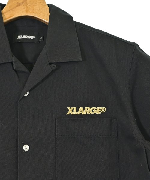 X-LARGE（エクストララージ）カジュアルシャツ 黒 サイズ:S メンズ/2200686914167