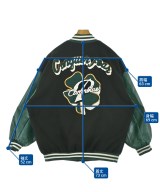 HOOK（フック）スタジャン 黒 サイズ:L メンズ/2200647880029