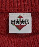 HOOK（フック）ニット・セーター 赤 サイズ:L メンズ/2200662894018