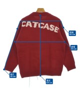 HOOK（フック）ニット・セーター 赤 サイズ:L メンズ/2200662894018