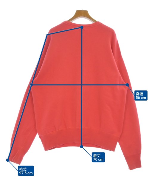 HUMAN MADE（ヒューマンメイド）スウェット ピンク サイズ:L メンズ/2200513713024