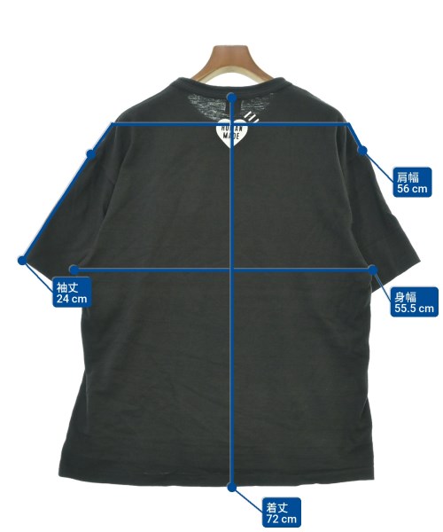 HUMAN MADE（ヒューマンメイド）Tシャツ・カットソー 黒 サイズ:XXL メンズ/2200557669035