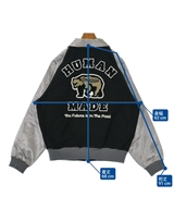 HUMAN MADE（ヒューマンメイド）スタジャン 黒 サイズ:L メンズ/2200638339017