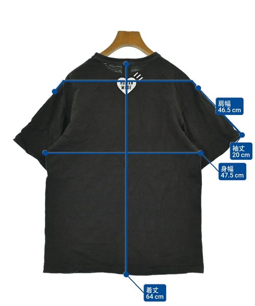 HUMAN MADE（ヒューマンメイド）Tシャツ・カットソー 黒 サイズ:-(M位) メンズ/2200638523256