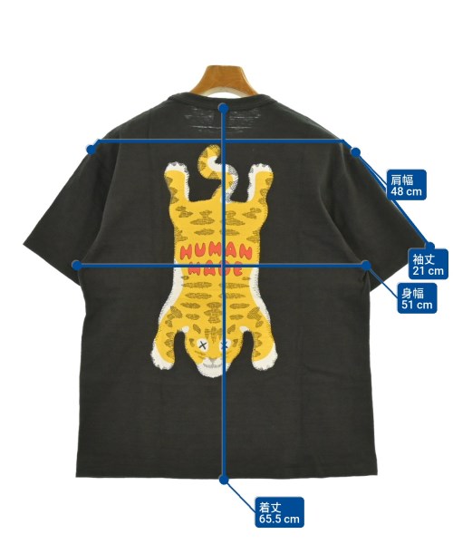 HUMAN MADE（ヒューマンメイド）Tシャツ・カットソー 黒 サイズ:L メンズ/2200641794094
