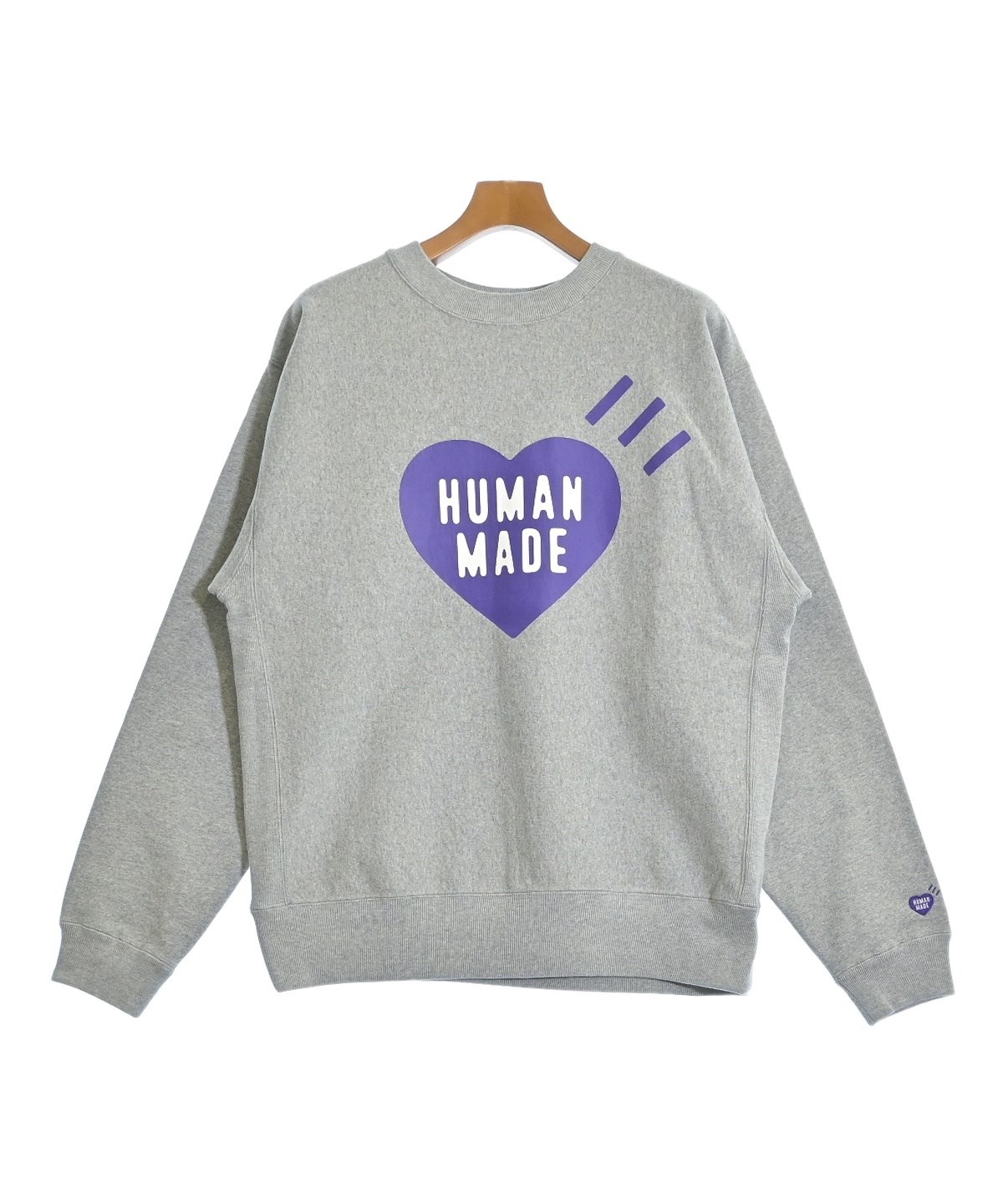 [新品　即完]Human Madeスウェット グレー HUMAN MADE（ヒューマンメイド）スウェット グレー サイズ:XL メンズ