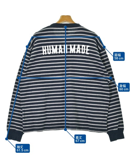 HUMAN MADE（ヒューマンメイド）Tシャツ・カットソー 紺 サイズ:S メンズ/2200621428049