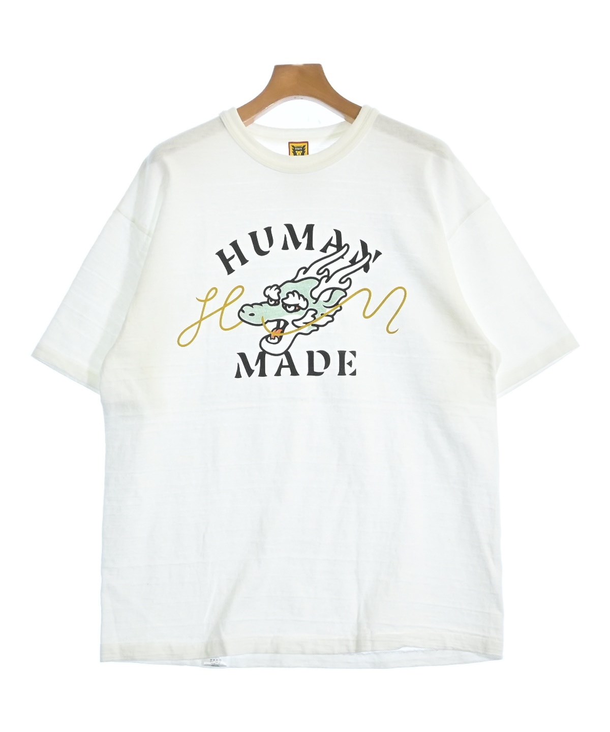 HUMAN MADE（ヒューマンメイド）Tシャツ・カットソー 白 サイズ