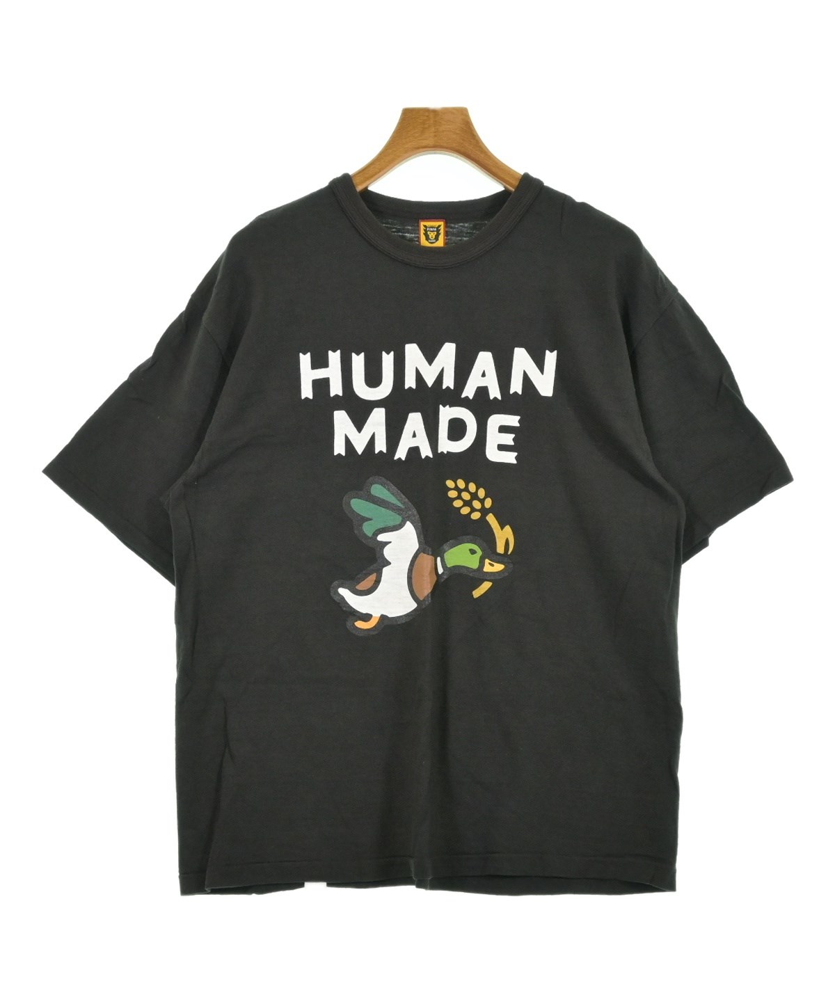 HUMAN MADE ヒューマンメイド Tシャツ・カットソー メンズ 【古着】【中古】 HUMAN MADE（ヒューマンメイド）Tシャツ・カットソー グレー サイズ
