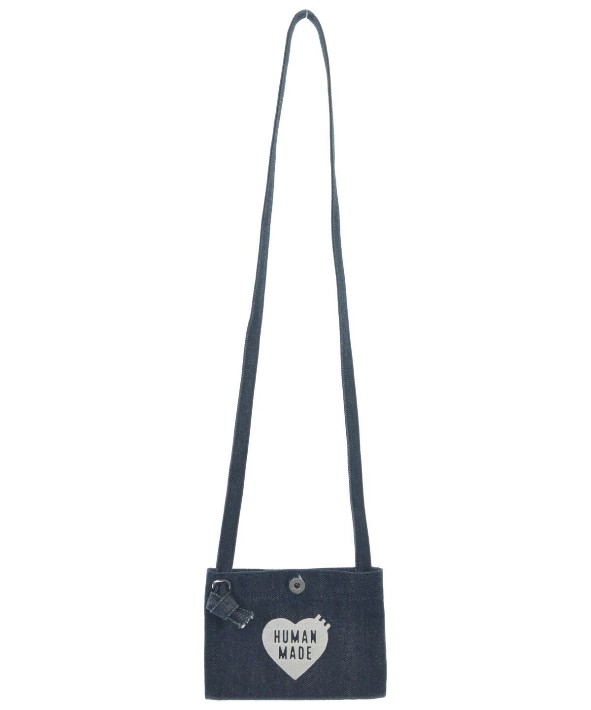 HUMAN MADE ショルダーバッグ ネイビー HUMAN MADE（ヒューマンメイド）ショルダーバッグ 紺 サイズ