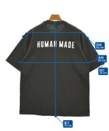 HUMAN MADE（ヒューマンメイド）Tシャツ・カットソー グレー サイズ:XL メンズ/2200583596039