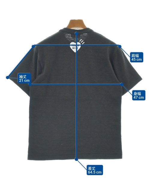 HUMAN MADE（ヒューマンメイド）Tシャツ・カットソー 黒 サイズ:M メンズ/2200552229029