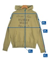 HUMAN MADE（ヒューマンメイド）パーカー 緑 サイズ:L メンズ/2200621594010
