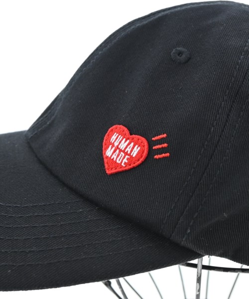 HUMAN MADE（ヒューマンメイド）キャップ 黒 サイズ:- メンズ/2200623484180