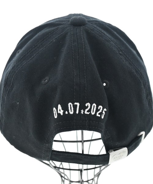 HUMAN MADE（ヒューマンメイド）キャップ 黒 サイズ:- メンズ/2200627523106