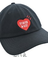 HUMAN MADE（ヒューマンメイド）キャップ 黒 サイズ:- メンズ/2200627523106