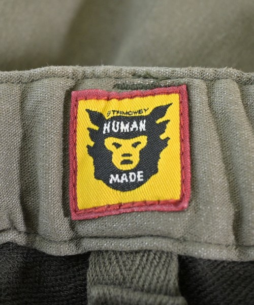 HUMAN MADE（ヒューマンメイド）クロップドパンツ カーキ サイズ:M メンズ/2200628333223