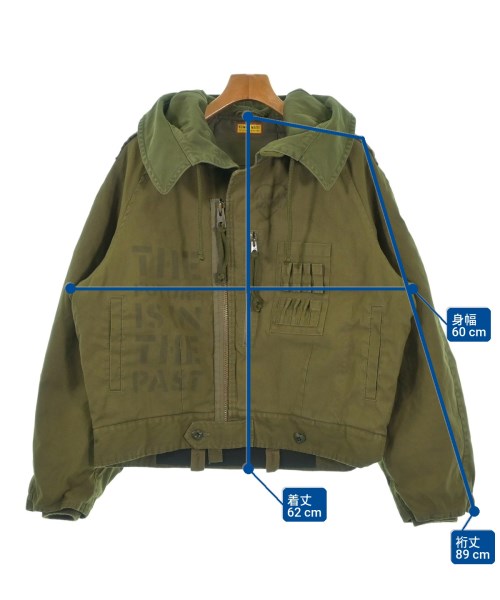 HUMAN MADE（ヒューマンメイド）ミリタリーブルゾン カーキ サイズ:L メンズ/2200629960015