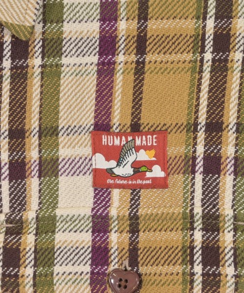 HUMAN MADE（ヒューマンメイド）カジュアルシャツ ベージュ サイズ:L メンズ/2200630324011