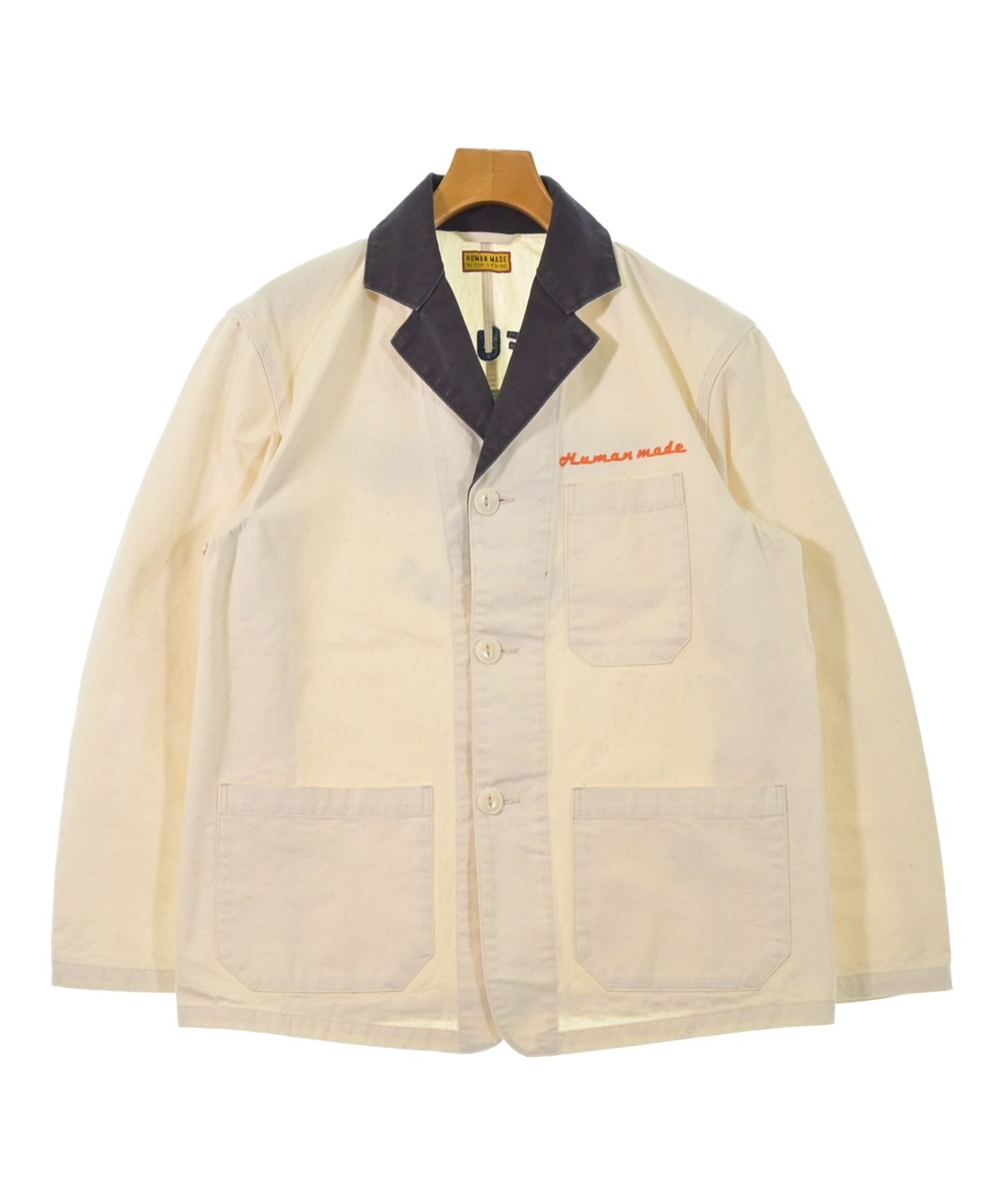 HUMAN MADE（ヒューマンメイド）カバーオール 白 サイズ:S メンズ