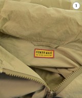 HUMAN MADE（ヒューマンメイド）ブルゾン ベージュ サイズ:M メンズ/2200630128022