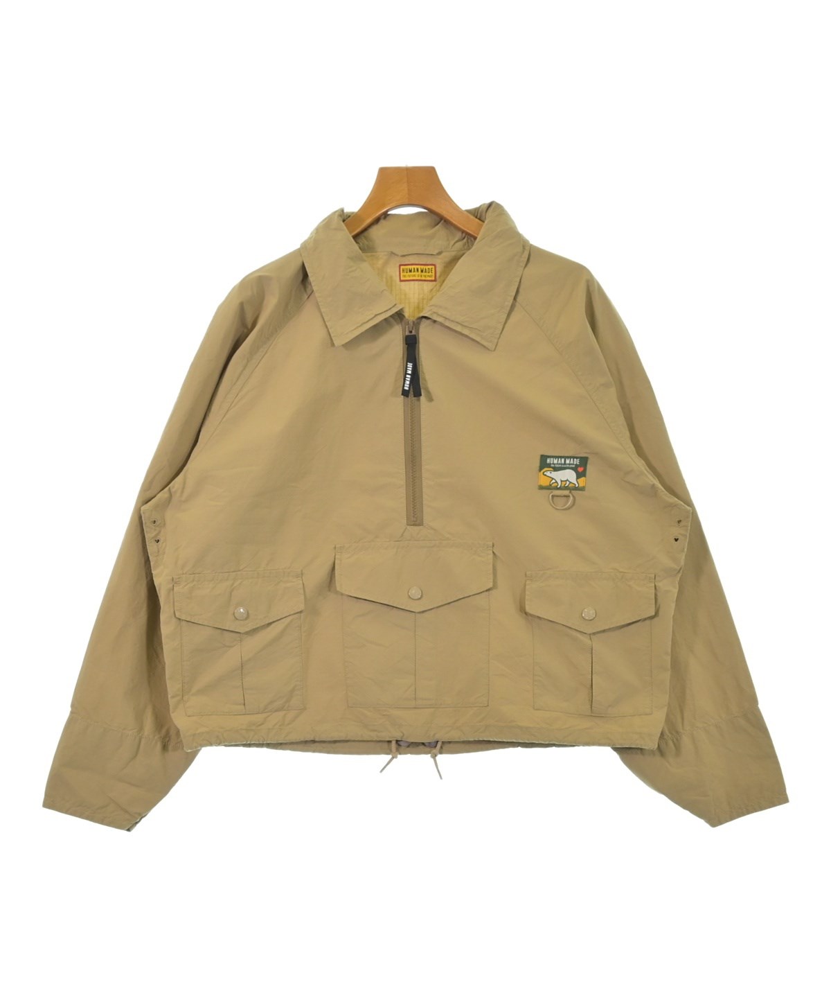 HUMAN MADE（ヒューマンメイド）ブルゾン ベージュ サイズ:M メンズ