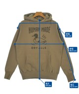 HUMAN MADE（ヒューマンメイド）パーカー 茶 サイズ:L メンズ/2200630128039