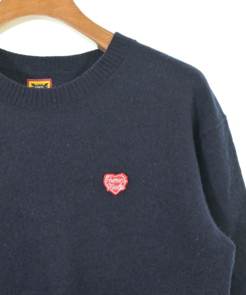 HUMAN MADE（ヒューマンメイド）ニット・セーター 紺 サイズ:M メンズ/2200631402015